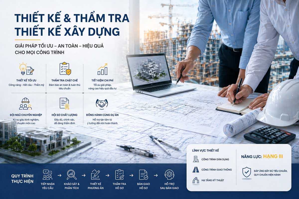 Thiết kế thẩm tra công trình xây dựng